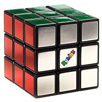 Classico Cubo di Rubik Originale 3x3 Metallico Elegante Versione Premium