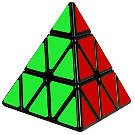 Cooja Pyramid Cube Triangolo Magico 3x3x3 Speed Cube Brain Puzzle Cubo Gioco Regalo Intelligente