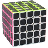 Coolzon Puzzle Cube 5x5x5 Magico Cubo con Adesivo in Fibra di Carbonio Nuovo velocità
