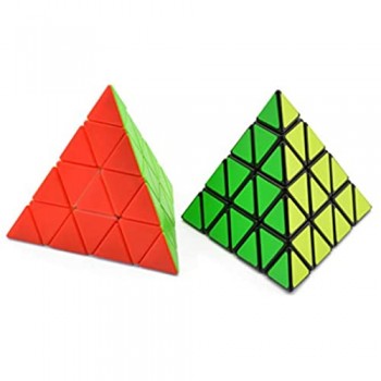 CYYZB Professione Magic Cube Corrispondenza di Puzzle cubo di velocità Veloce Smooth Passando Puzzle Solid Cube Ecologico Materiale Durevole Molto E Flessibile Facile Turning Alien Cube Color