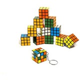Flanacom Magic Cube Mini 3 X 3 Set da 12 pezzi Original Brainteaser giochi di pazienza per i bambini in viaggio – Piccoli oggetti per la scuola – Tombola Party accessorio nuovo