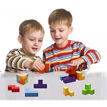 Jhua Giocattoli Magnetici Magic Kubes Magnete Blocchi per Bambini Magnetic Building Blocks Mattoni Giocattolo per Adulti Antistress Puzzle educativi