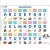Larsen GP426 MemoPuzzle: L'alfabeto con 26 Lettere maiuscole e minuscole Edizione Inglese Puzzle Incorniciato con 52 Pezzi
