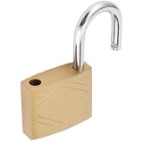 Lucchetto serratura per porta domestica anti-taglio antiruggine in ferro + ottone per armadietto per porta(40mm)