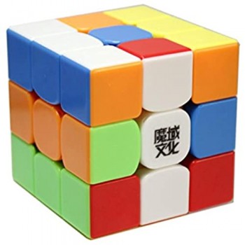 OJIN MoYu WEILONG GTS 2M Weilong GTS 2 Magnetic V2 Enhanced 3x3 Cube Smooth Puzzle rompicapo Giocattoli con Una Borsa cubo e Un cubo treppiede(Senza Adesivo)