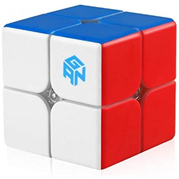 Coogam Gan 249 V2 2X2 Cubo di velocità Senza Adesivo Gan249 2x2x2 Cubo Magico Puzzle Rompicapo Giocattolo per Bambini Adulti