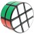 EASEHOME Cubo Magico Speed Cube Rotondo 2x3x3 Magic Puzzle Cube con PVC Adesivo per Bambini e Adulti Nero