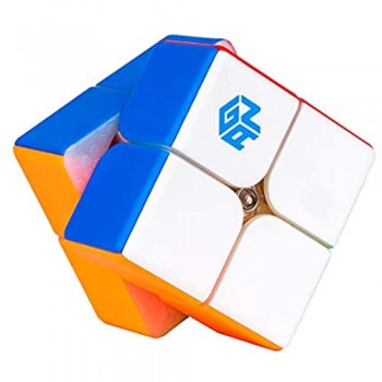 GAN 249 V2 2x2 Cubo velocità Mini Cube Giocattolo Puzzle 2x2x2 Magico cubo 49mm Stickerless Senza Adesivo Regalo