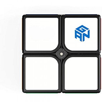 GAN Cube Puzzle 2x2 Gans piastrellato AntiGraffio 2x2x2 Puzzle Pocket Cube per Bambini (2020 GSC)