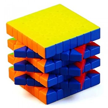 GLYHVXZ Puzzle Jigsaw Puzzle Giocattolo per Bambini cubo di Rubik Cube 7x7x7 Rubik Environmentally Friendly Materiale (Adatto per Adulti e Anziani)