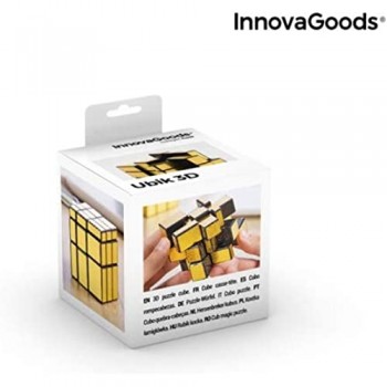 InnovaGoods - Ubik 3D Cubo magico puzzle colore/modello assortiti
