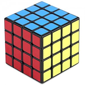 Lairun Cubo di Rubix Attiva la creatività Cubo di Rubix 4X4X4 Estremamente Veloce Buono in Curva velocità Professionale Flessibilità della Mano per Regalo Adulti Bambini Adolescenti