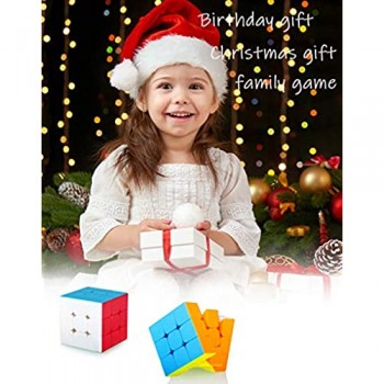 Maomaoyu Speed Cube 3x3 Stickerless Cubo Magico 3x3x3 Professionale Puzzle Rompicapo per Adulti e Bambini