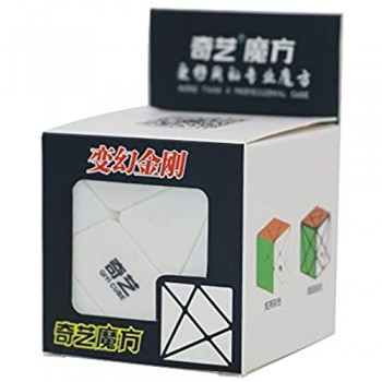 MINGZE Cubo Stickerless Speed Cube 3x3x3 Smooth Cubo Magico Cubo di velocità Puzzle Cube Giocattolo Regalo per i Bambini e Adulto (Change King Kong)