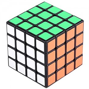 Qioni Cubo di Rubix velocità Attiva la creatività Attiva l'immaginazione Buon cubo 4X4X4 in Curva Regalo per Adulti