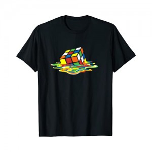 Rubic Rubix Rubik's Magic Cube Couleurs Coloré Graphique Maglietta