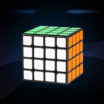 XJPB Speed ​​Cube Magic Cube 4x4 Easy Turning e Smooth Play Giocattolo Puzzle Durevole Puzzle Giocattolo per Il Concorso dedicato