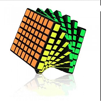 XJPB Speed ​​Cube Puzzle Cube Cubo Magico 7x7x7 Cubo Magico Stickerless Cubo Magico Smooth Toys Giocattoli Regalo per Bambini e Adulti Black Background