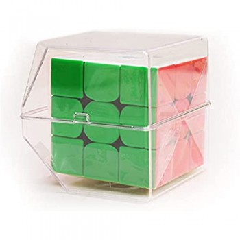 XJPB velocità Cube 3x3 Stickerless Magic Cube 3x3x3 Puzzle Giocattoli Il Giocattolo più educativo per Migliorare efficacemente la concentrazione e la reattività dei Bambini with ges