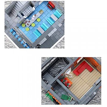 ColiCor Architettura Building Set 3416pcs Frutta Pasticceria Modello Costruzione Set Set Architettura Costruzione Building Block Set Compatibile con Lego