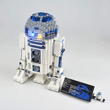 CZA LED Light Set per Lego Star Wars 10225 R2-D2 del Robot Compatibile 05043 Building Blocks Giocattoli dei Mattoni Regali (Solo Light + Battery Box)