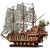 Egrus Pirate Ship Building Blocks Modello 3653+ Pezzi Steam Ship Building Blocks Set Giocattolo Set architettura per Bambini Adulti compatibili con Lego