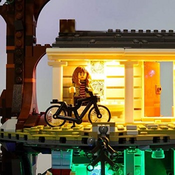 Illuminazione A LED Set Compatibile con Lego 75810 Kit Luci Fai da Te per Stranger Things The Upside Down Building Block Accessori Giocattolo (Solo Set di Luce)
