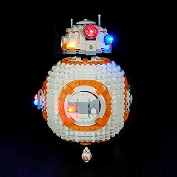 K99 LED Light Set Compatibile per Lego 75.187 Star Wars BB8 Robot Starfighter Building Blocks 05128 Regalo dei Giocattoli (Lego Modello Non Incluso)