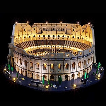 Kepae - Set di illuminazione a LED per LEGO Roman Colosseum 10276 – Custom DIY Luminous Building Blocks Kit di illuminazione per Roman Colosseum 10276