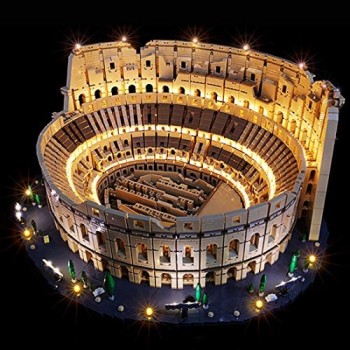 Kepae - Set di illuminazione a LED per LEGO Roman Colosseum 10276 – Custom DIY Luminous Building Blocks Kit di illuminazione per Roman Colosseum 10276