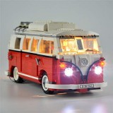 LED Up Kit Luce per Lego Creator Volkswagen T1 Camper Van Building Blocks Giocattolo dei Mattoni del Fai da Te Illuminazione Set Compatile con 10220 Accessori (LED Light + Contenitore di Batteria)