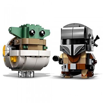 LEGO Star Wars Il Mandaloriano e Il Bambino  Set di Costruzioni per Bambini  10 Anni+  75317