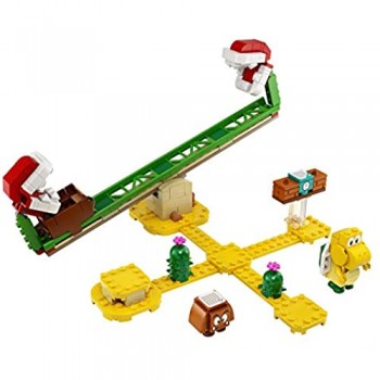 LEGO Super Mario Piranha Plant Power Slide Expansion Set 71365; Building Kit for Kids to Combine with The Super Mario Adventures with Mario Starter Course (71360) Playset New 2020 (217 Pieces)