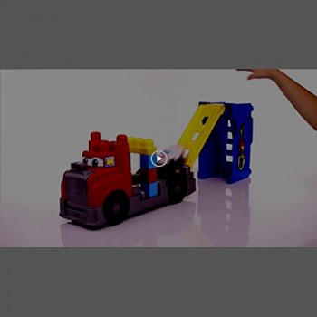Mega Bloks Autotreno Smonta e Sfreccia Giocattolo con Blocchi da Costruire Un’Auto da Corsa e Pista Adatto per i Bambini da 1 a 5 Anni FVJ01