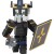 Minecraft- Personaggio Illager da Collezione Con Accessori Giocattolo per Bambini 6+ Anni GTT56