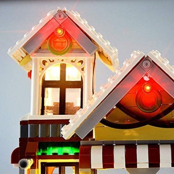Set di luci a led per modello Lego 10249 Building Blocks kit luce compatibile con Creator Expert Winter Toy Shop (NON incluso il modello)