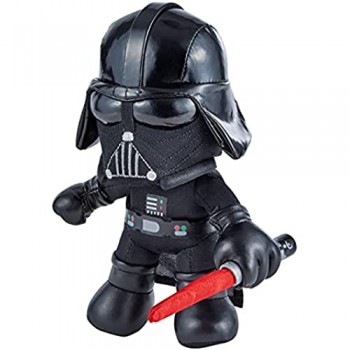 Star Wars Personaggio Darth Vader Morbido Peluche con Spada Laser Luminosa Giocattolo per Bambini 3+Anni GXB31