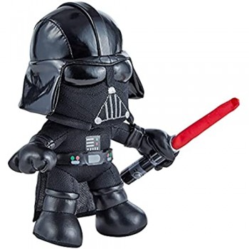 Star Wars Personaggio Darth Vader Morbido Peluche con Spada Laser Luminosa Giocattolo per Bambini 3+Anni GXB31