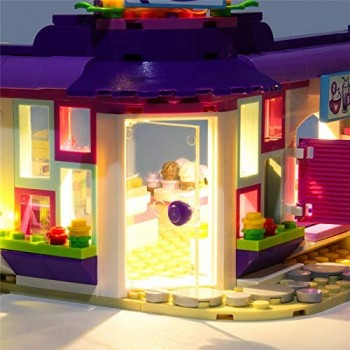 TMIL Illuminazione LED Set per (Gli Amici di Art Café Emma) Building Blocks Corredo della Luce Compatibile con Lego 41336 (Lego Set Non Inclusa)