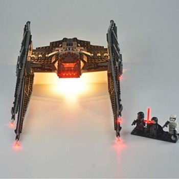 ZJJ Illuminazione Kit Compatibile con Lego 75179 del LED Light Kit per (di Star Wars Kylo Ren Tie Fighter) Building Blocks (Non Incluso Lego Set)