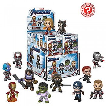Funko- Mystery Mini Blind Box: Avengers Endgame: Styles Will Vary Marvel Figura da Collezione Multicolore 37200