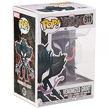 Funko- Pop Bobble: Marvel: Venom S2-Groot Figura da Collezione Multicolore 41693