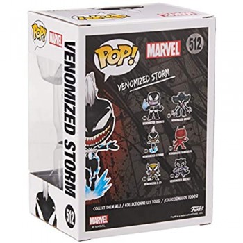 Funko- Pop Bobble: Marvel: Venom S2-Storm Figura da Collezione Multicolore 40708