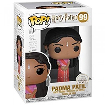 Funko- Pop Figura in Vinile Harry Potter-Padma Patil (Yule) Collezione Multicolore 42845