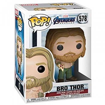 Funko- Pop Marvel: Endgame-Thor w/Can Collectible Toy Multicolore 45142