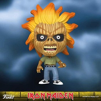 Funko- Pop Rocks Iron Maiden (Skeleton Eddie) Collectible Toy Multicolore 45121