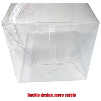 WiCareYo Custodia Protettiva Protector Case Spessore 0.4mm in plastica trasparente per Funko Pop da 6 pollici Vinyl Figures 5PCS