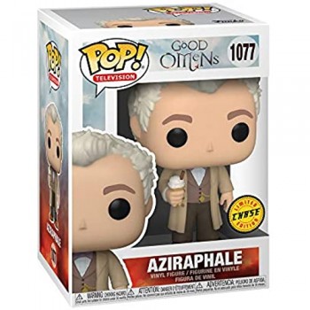 Funko 49279 POP TV: FGood Omens - AziraphaleW/Book w/Chase (Styles may vary)