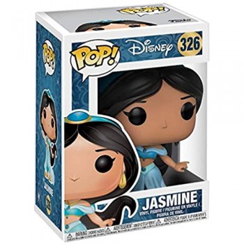 Funko- Disney: Aladdin-Jasmine Figurina in Vinile Multicolore 9 cm 21215