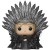 Funko- Pop Deluxe: Game of Thrones S10: Cersei Lannister Sitting on Iron Throne Figura da Collezione Multicolore 37796